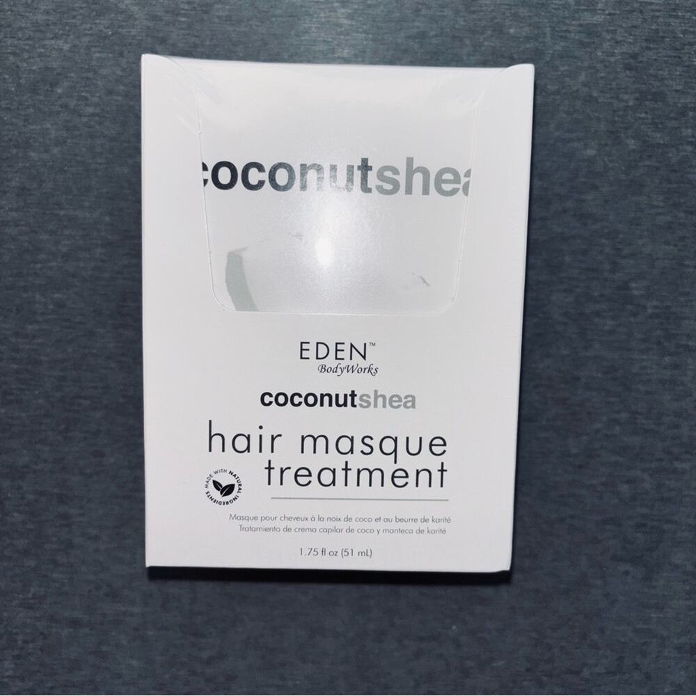 Eden BodyWorks Coconut Shea Hair Masque box of 6